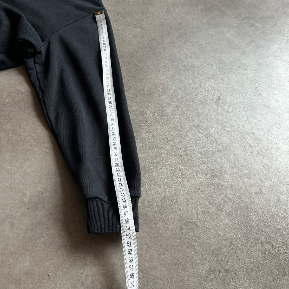 Ellesse Faded Black 1/4 Zip Sweatshirt XS