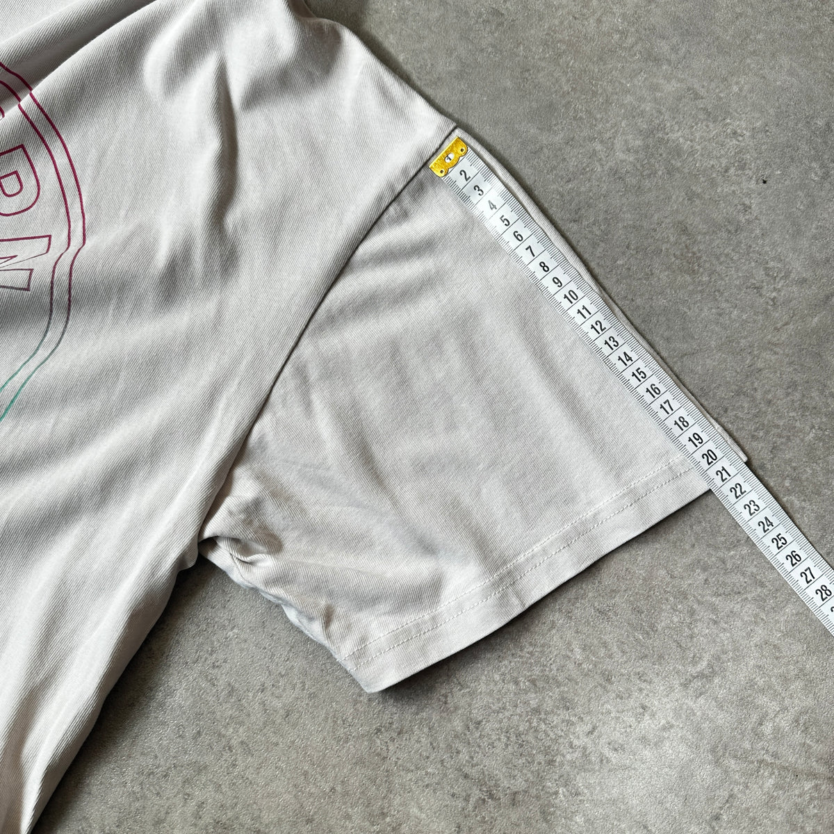 FC Bayern München Off-White Chest Print T-Shirt XL