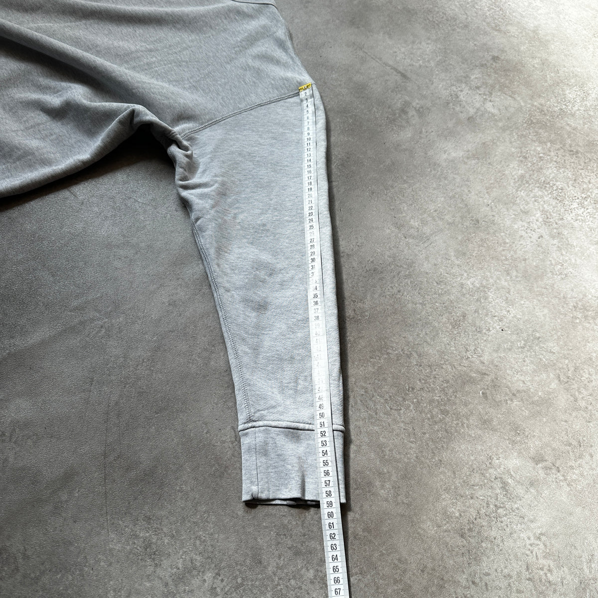Adidas Grey Center Trefoil Patch Crewneck M