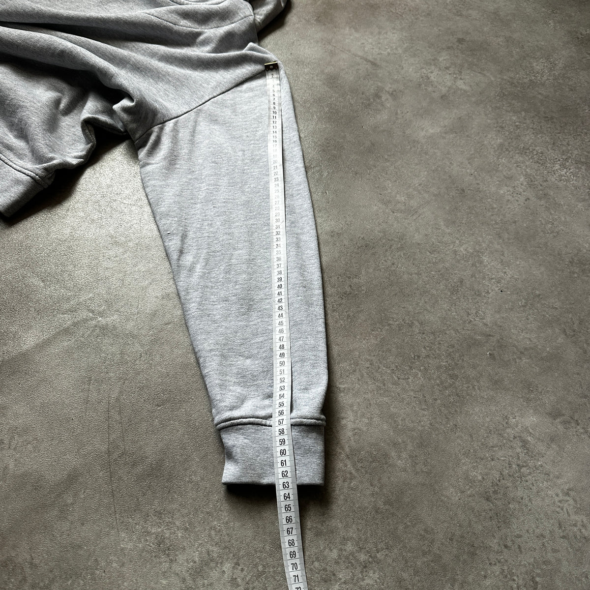 Sean John Grey Script Logo Hoodie L