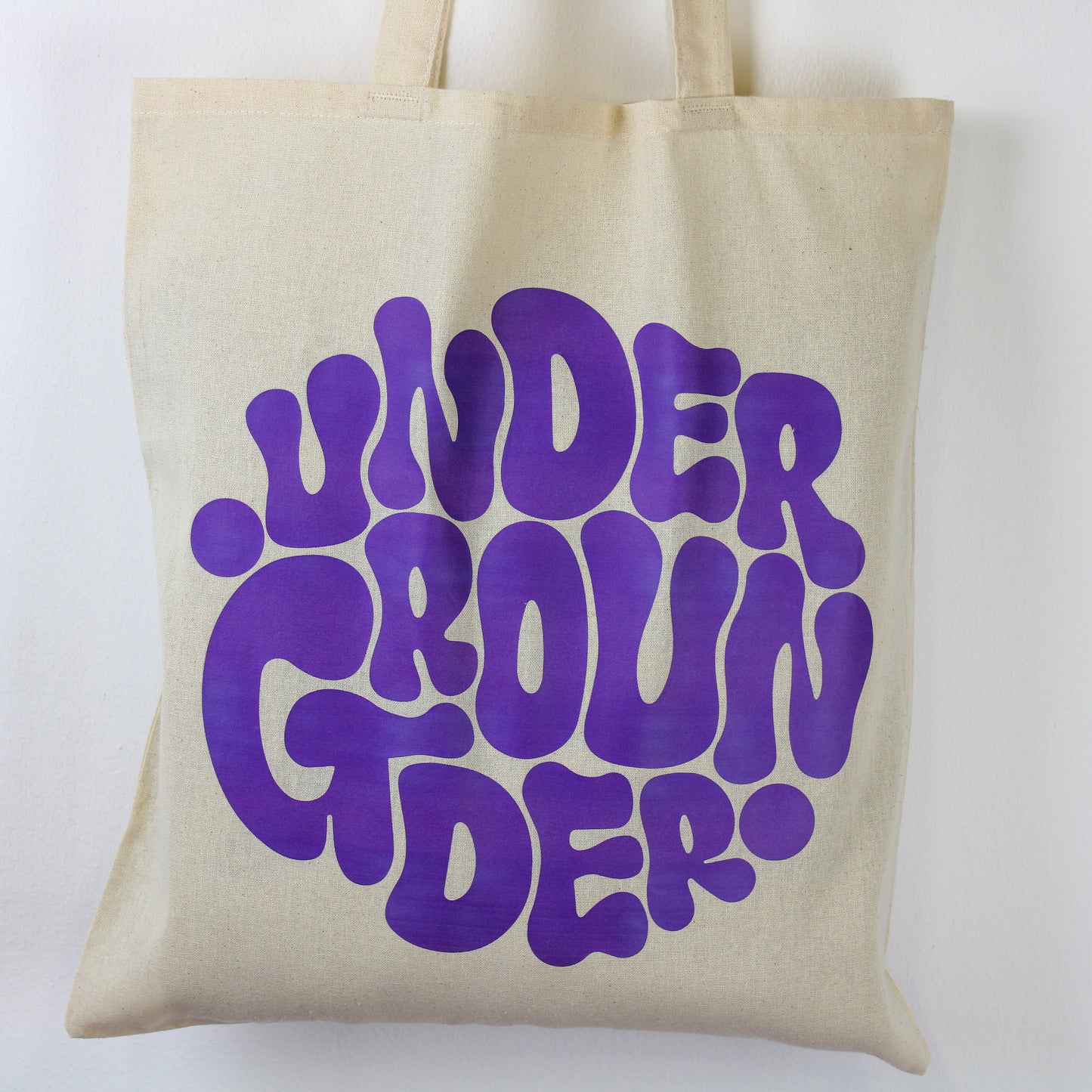 Undergrounder "purple" Tote Bag