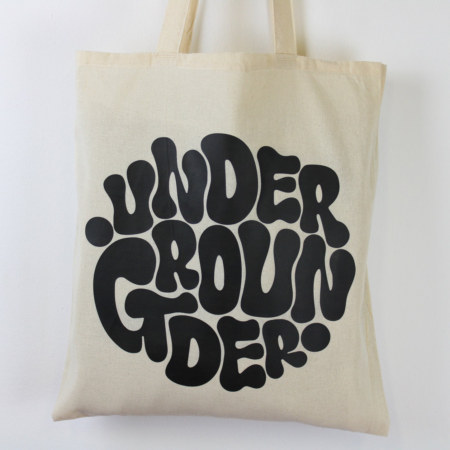 Undergrounder "black" Tote Bag