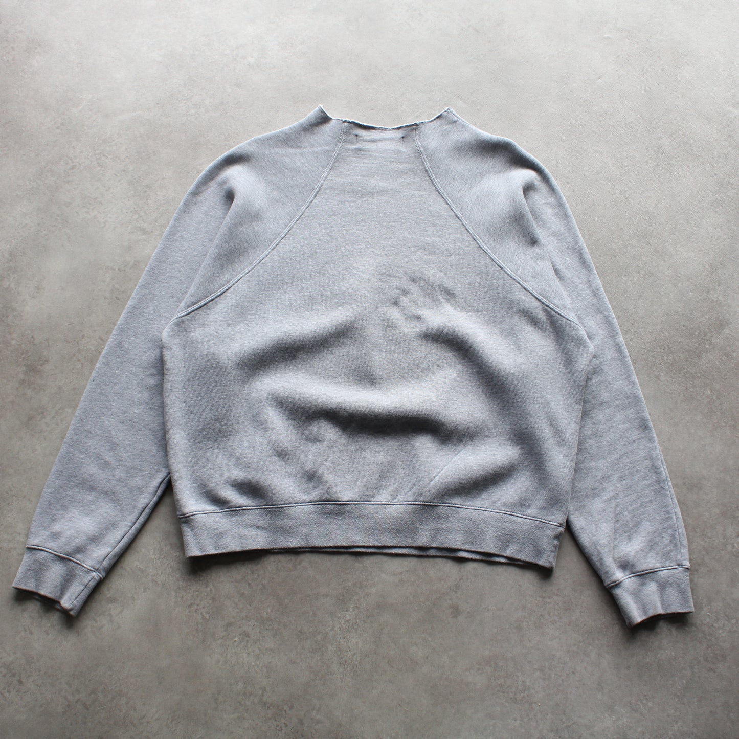 MSGM College Logo Sweatshirt – Grey & Red (Woman-L)