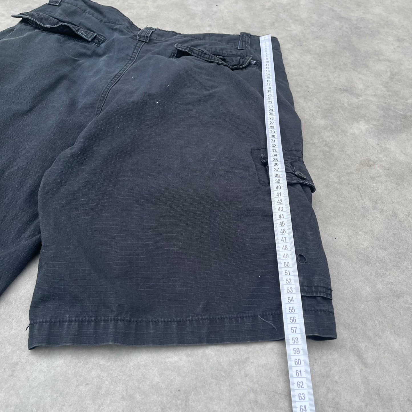 Free World Black Cargo Shorts W36