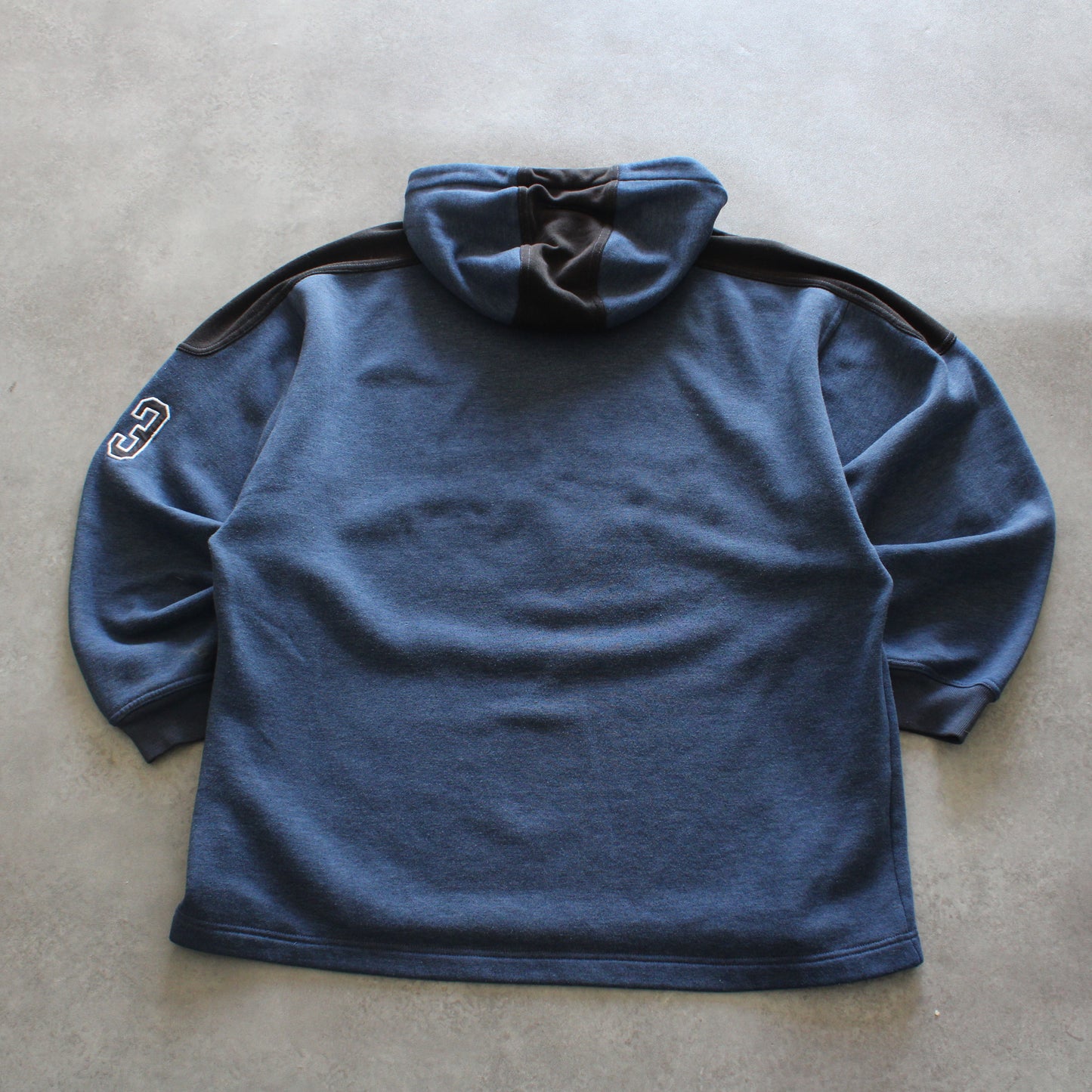 Adidas Vintage Center Embrioed Hoodie (Man-M)