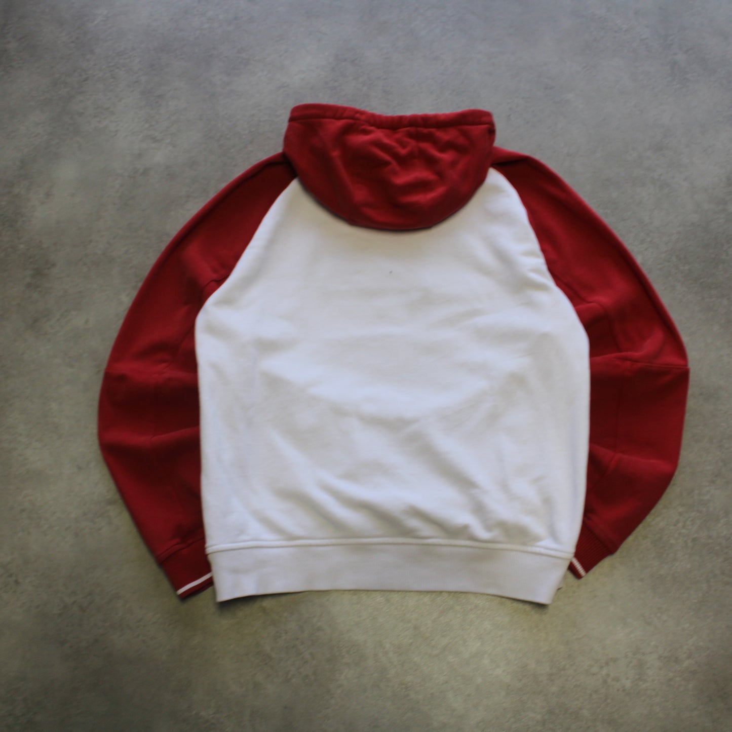 Nike C72 Hoodie – White/Red (Man-M)