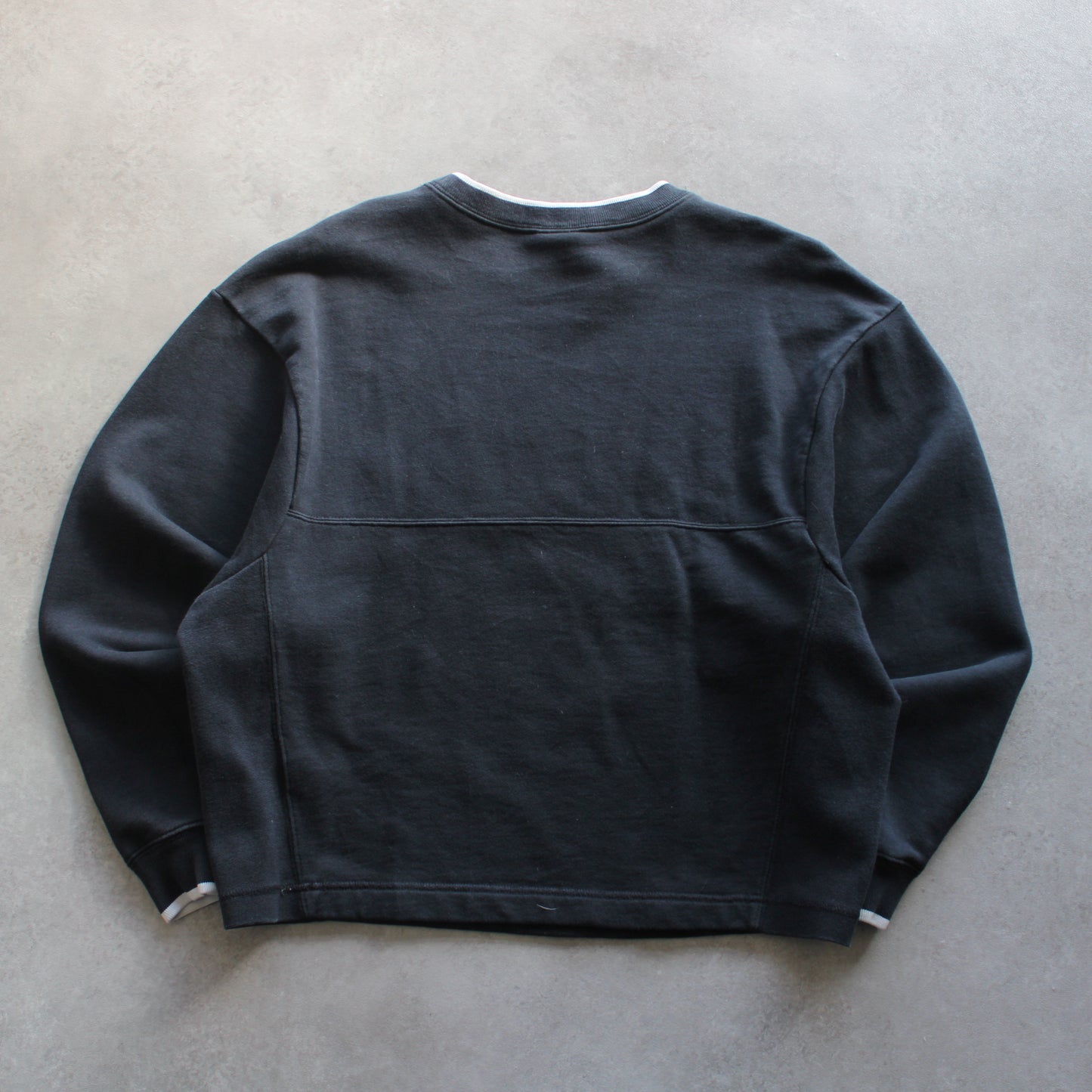 Nike Printed Oversized Crewneck – Black (Man-XS)