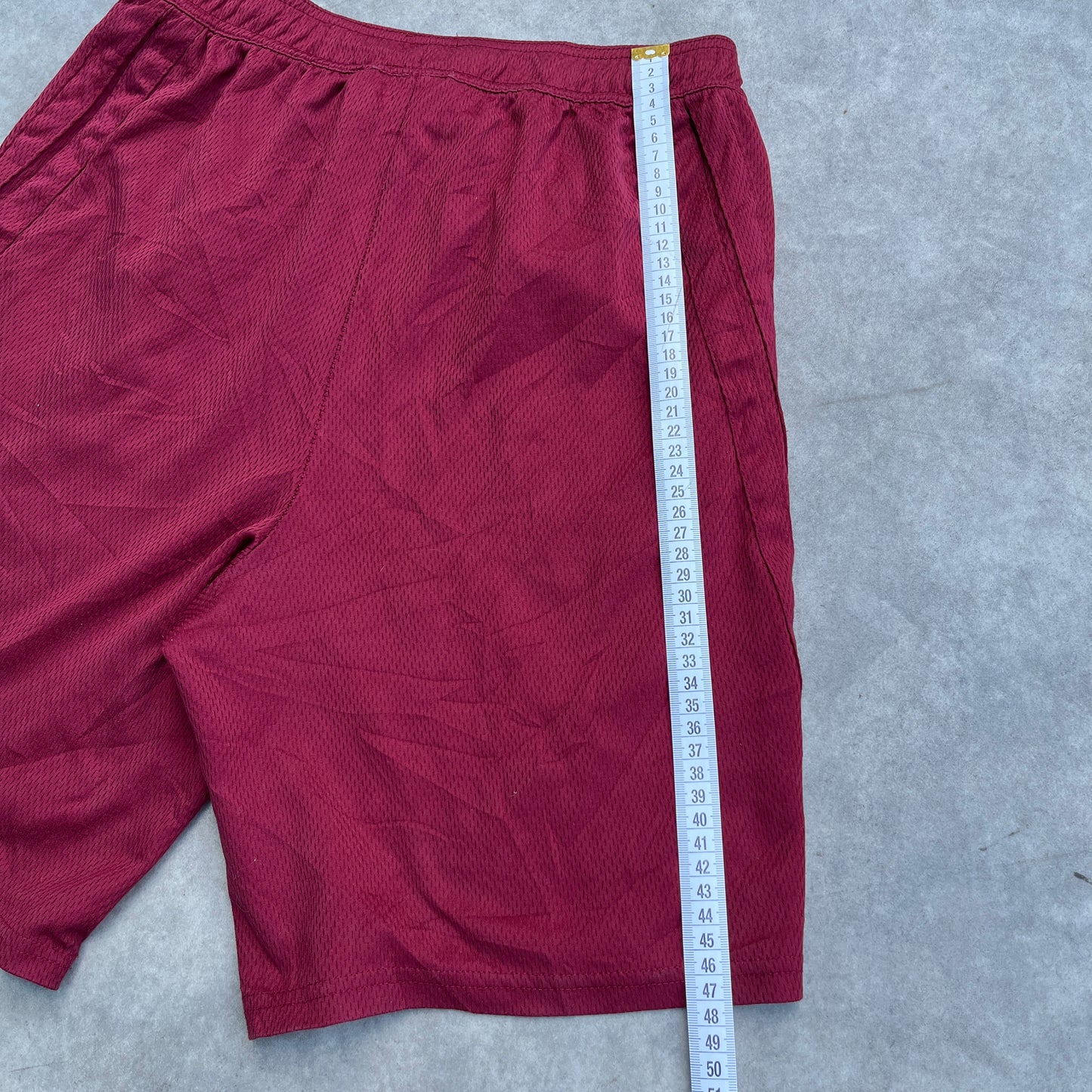 All In Motion Burgundy Mesh Shorts S
