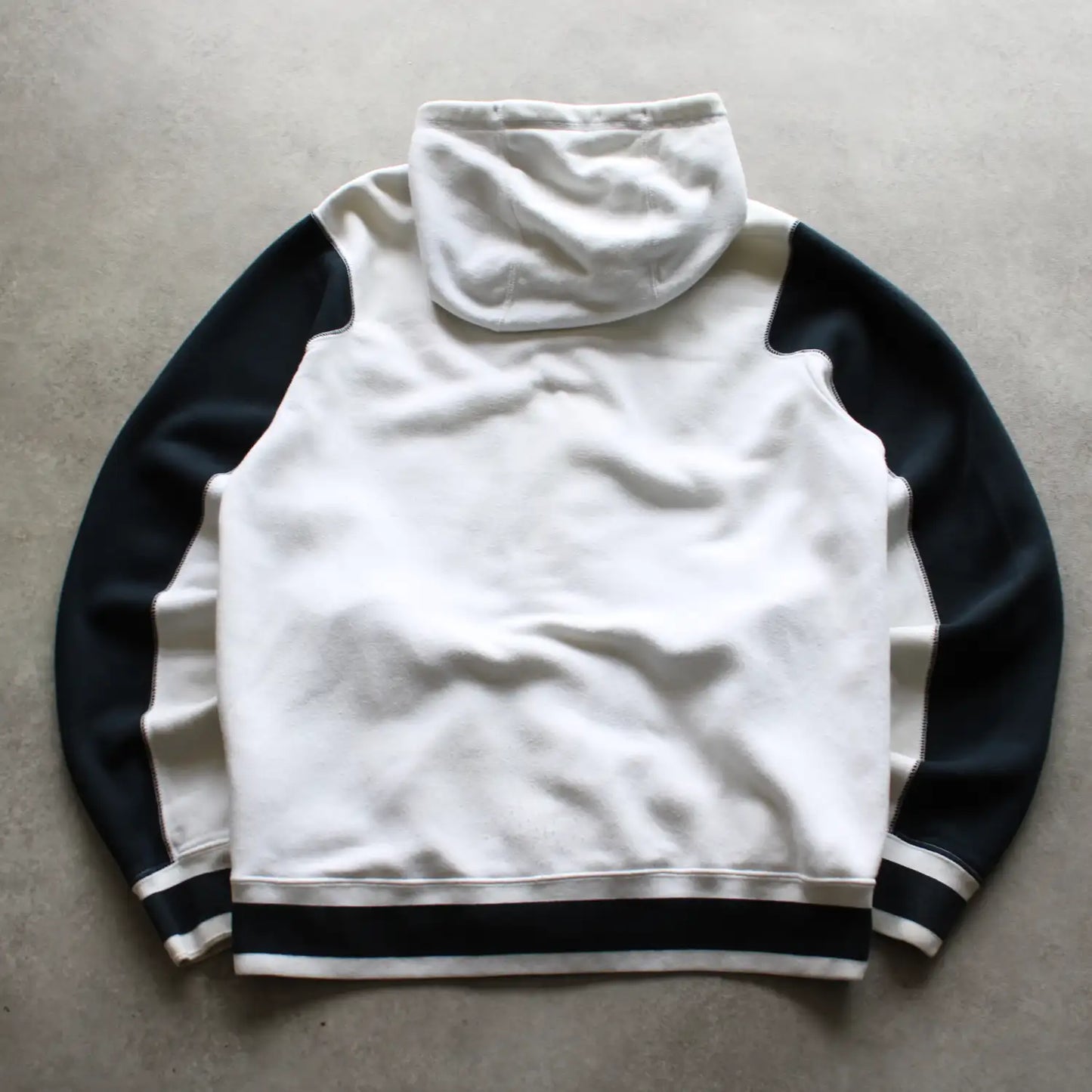 Jordan Varsity Buttoned Hoodie – White/Black (Man-L)