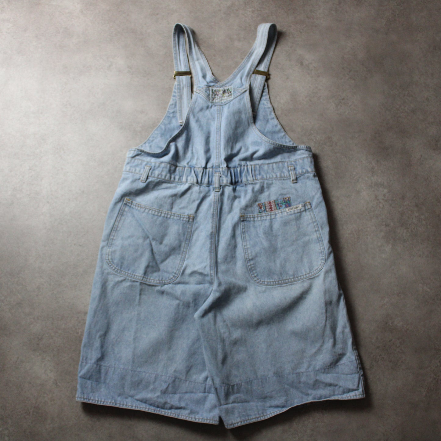 Buffoon Denim Overal Shorts (Man-XL)