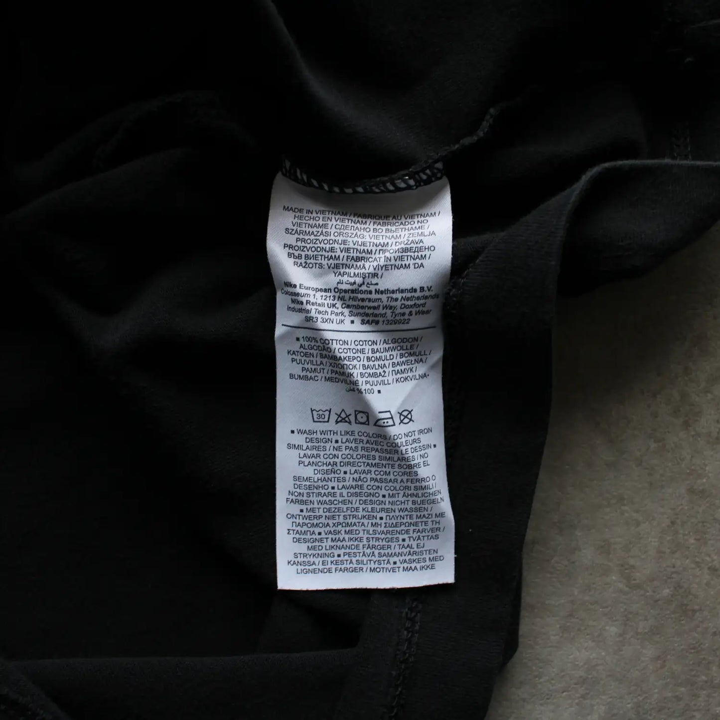 Air Jordan “Take Flight” Printed Tee – Black (Man-S)