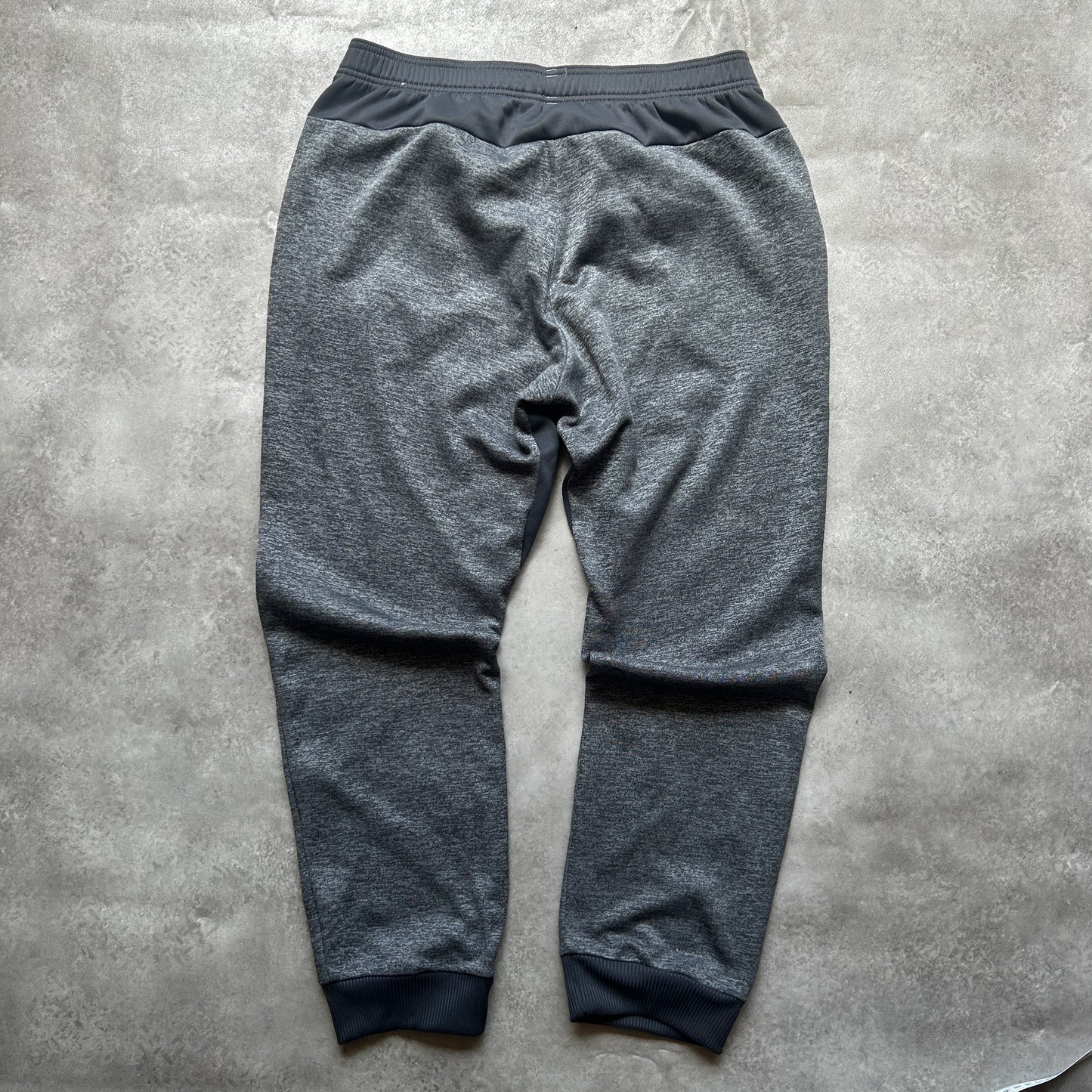 Adidas Grey Logo Joggers L
