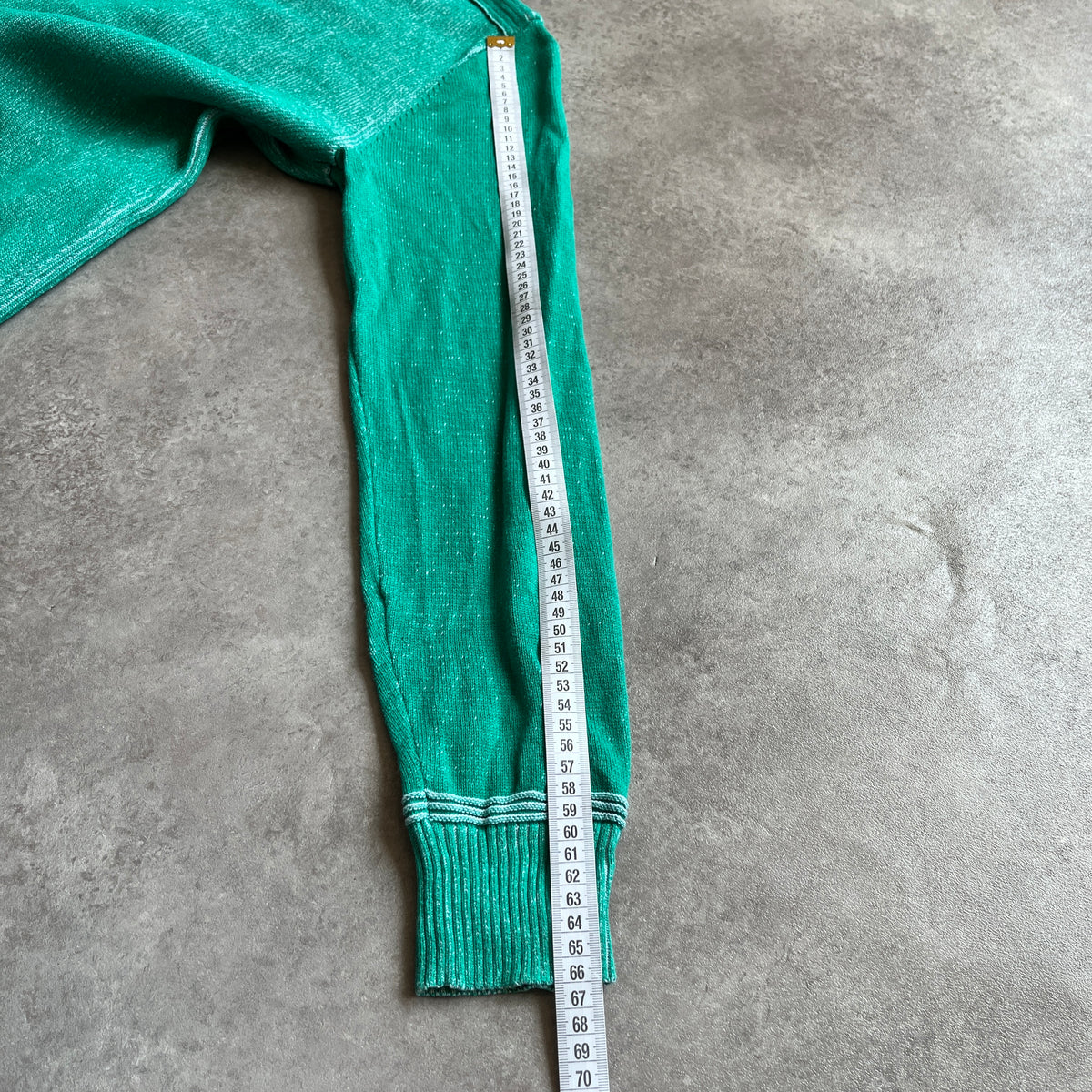 Arqueonautas Green Zip Cardigan S