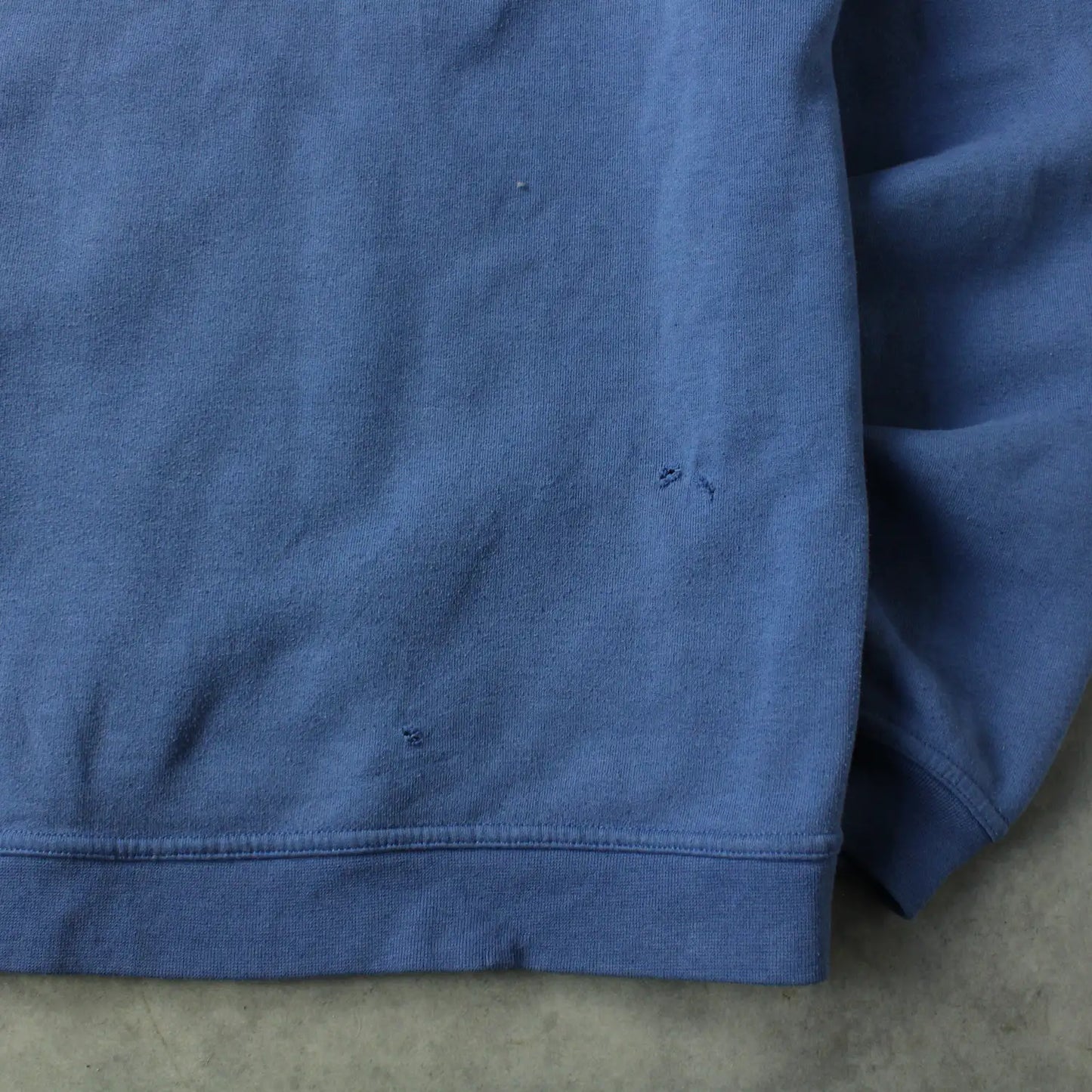 Quiksilver Graphic Sweatshirt – Blue (Man-XL,Flawed)