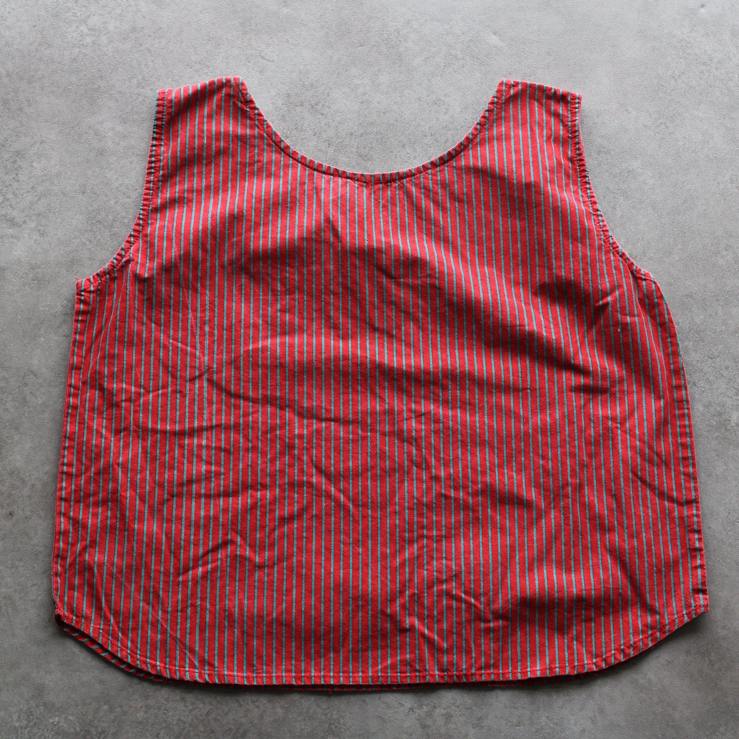 Benetton Embrioed Small Logo Sleeveless Top (Woman-XL)