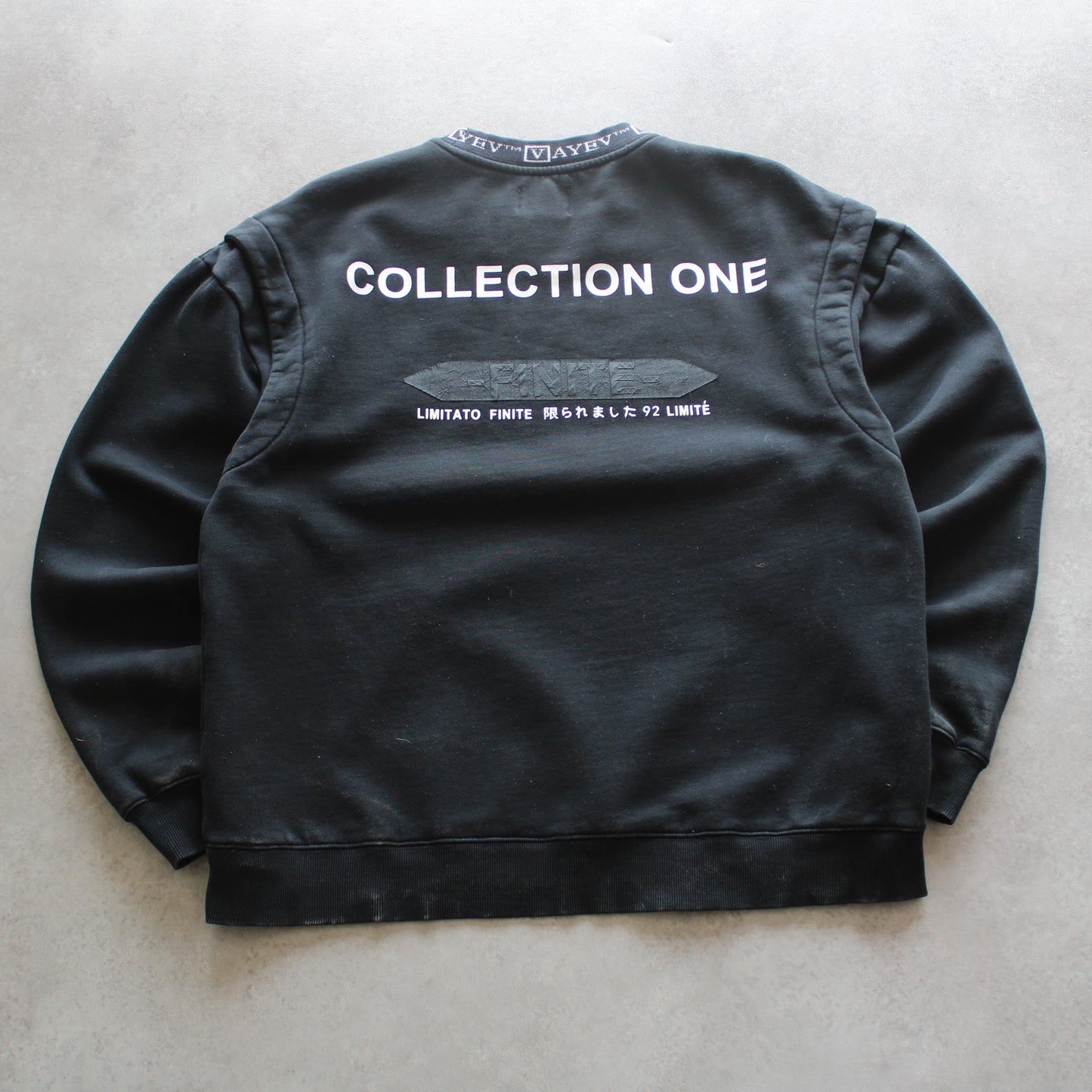 Vayev Printed Crew Neck Sweater (Man-L)