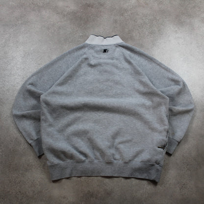 Starter 1/4 Zip Sweatshirt (Men-XL) [SPOTTED]