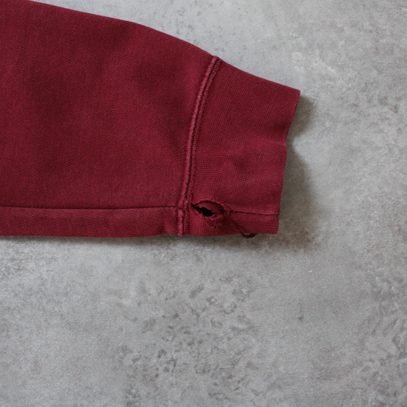 Nike Burgundy Hoodie (Men-XL) [SPOTTED]