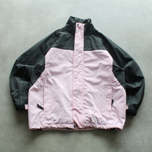 Everest Outdoor Jacket Pink/Black Jacket (Woman-L)