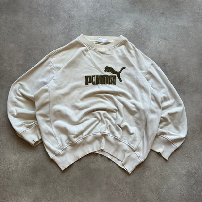 Puma Vintage White Sweatshirt XXL