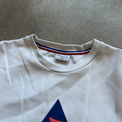 Le Coq Sportif White Crewneck Sweatshirt XS