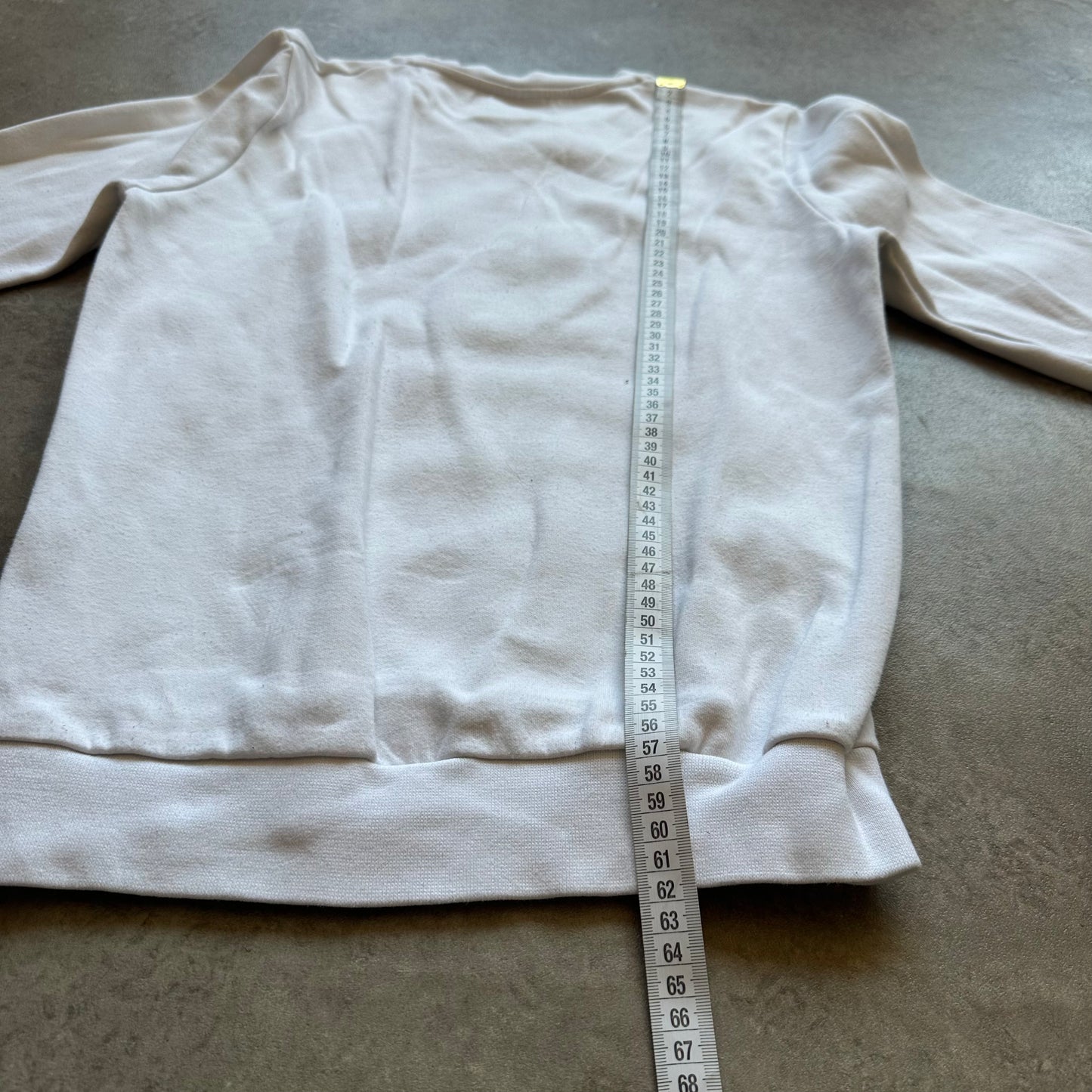 Le Coq Sportif White Crewneck Sweatshirt XS