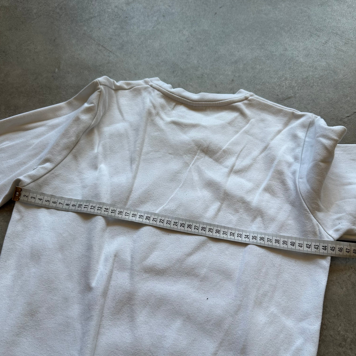 Le Coq Sportif White Crewneck Sweatshirt XS