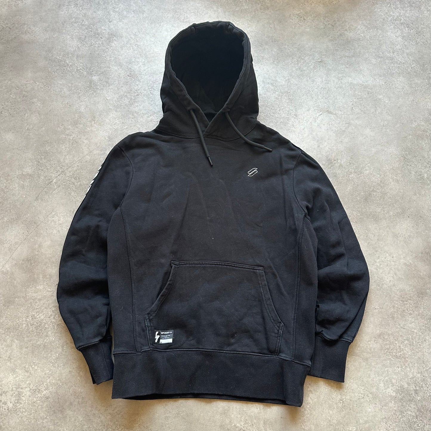Superdry Black Hoodie M