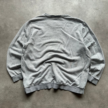 Adidas Grey Logo Sweatshirt XXL