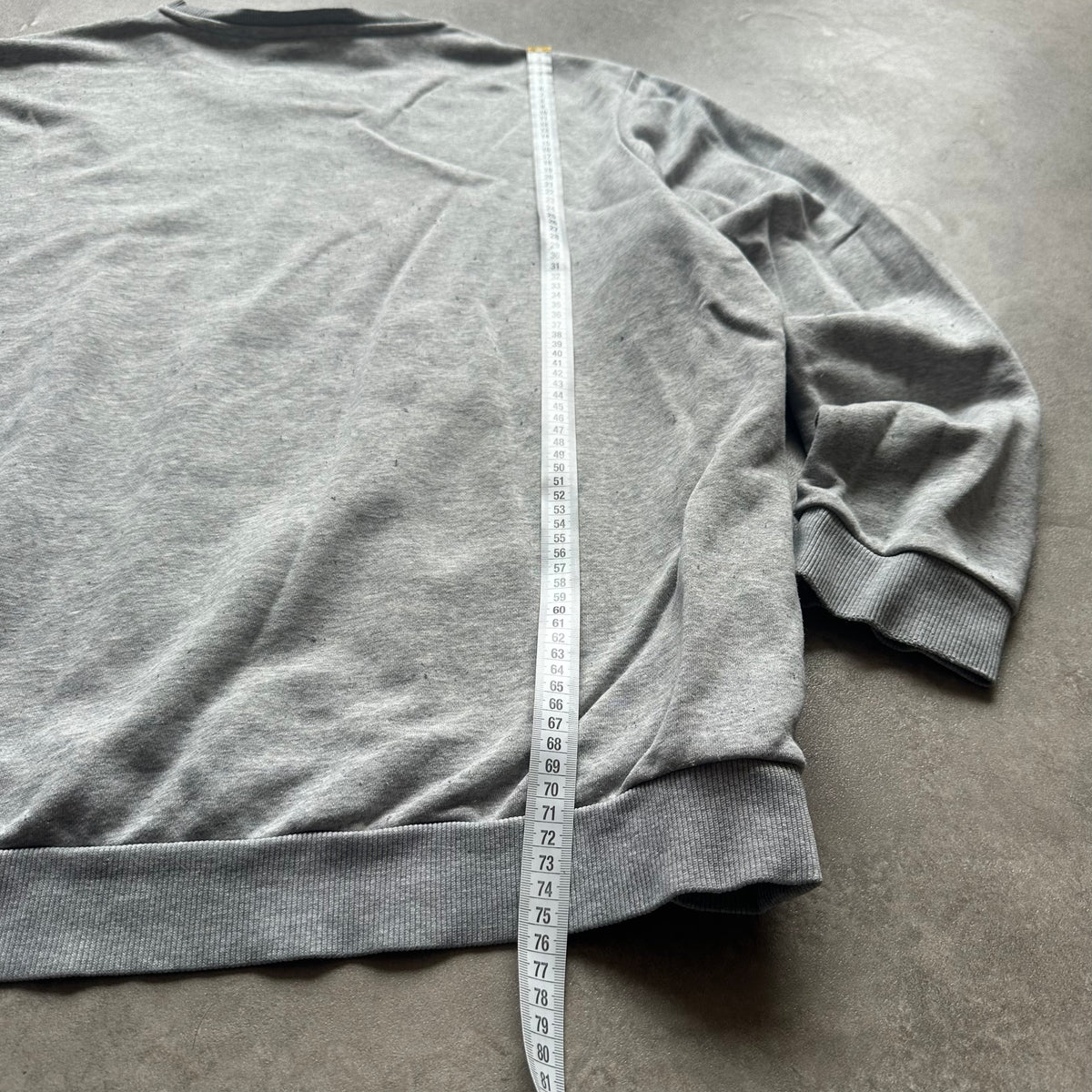 Adidas Grey Logo Sweatshirt XXL
