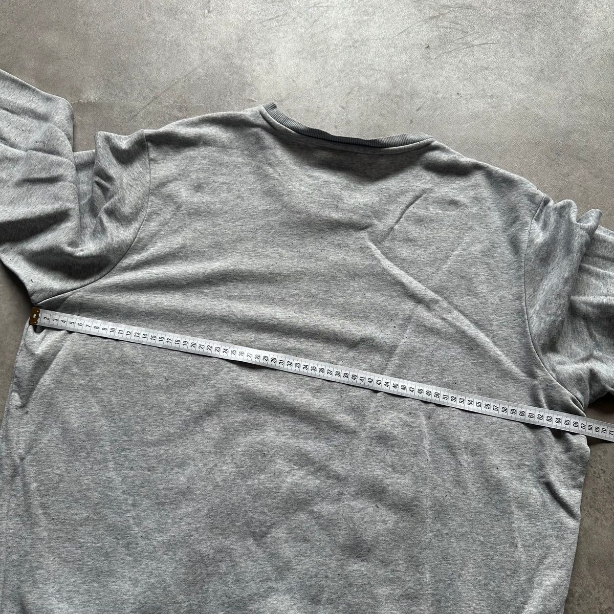 Adidas Grey Logo Sweatshirt XXL