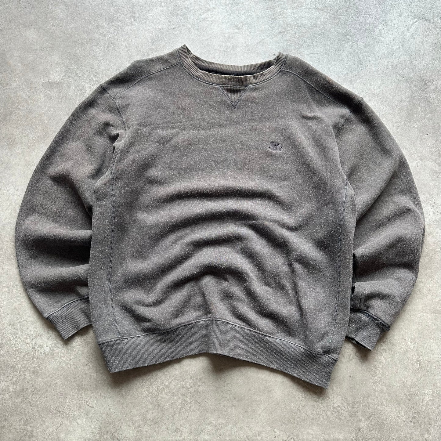 Starter Grey Crewneck Sweatshirt M
