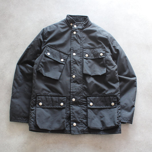 X-Cape Black Utility Jacket (Man-S)