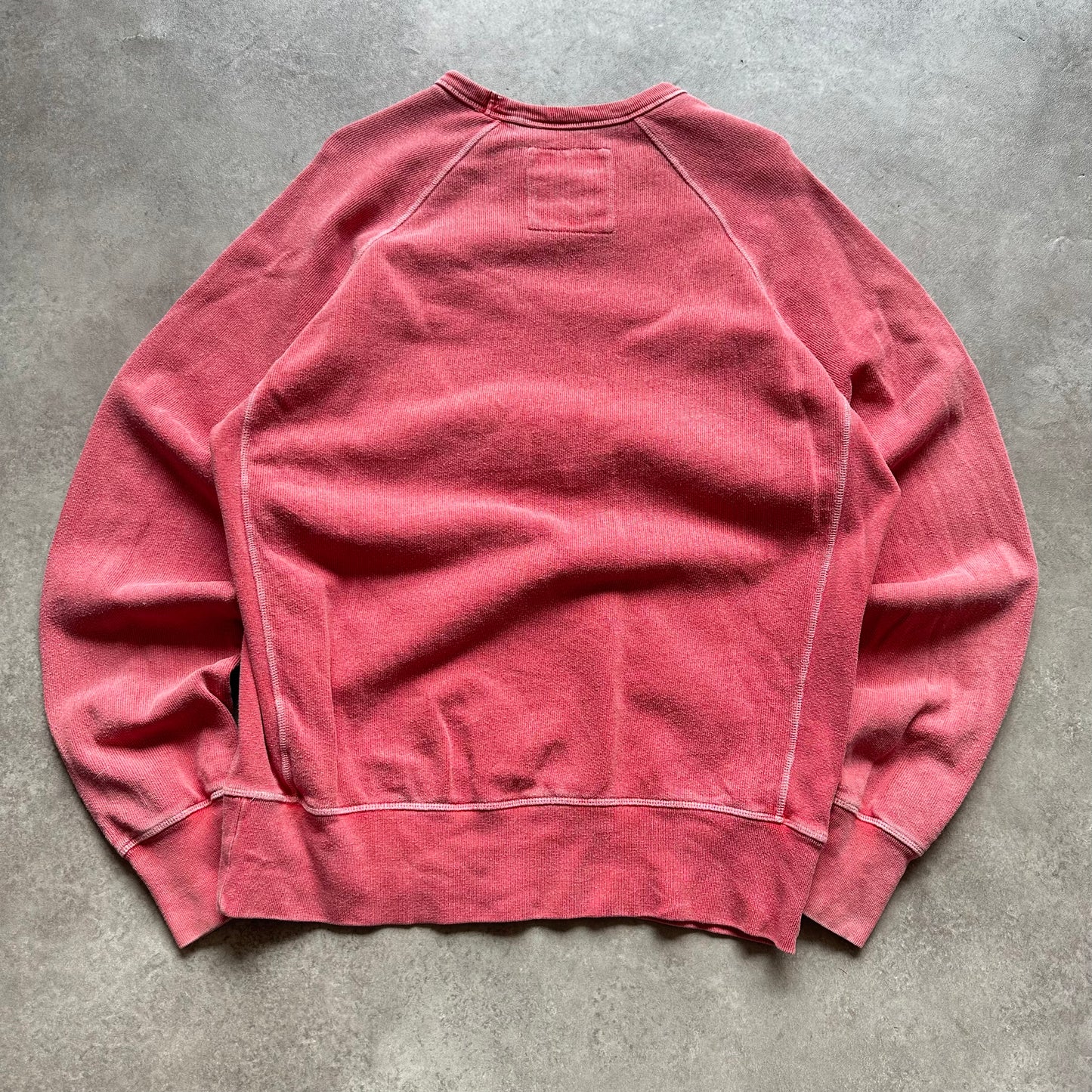 Franklin & Marshall Red Distressed Sweatshirt L
