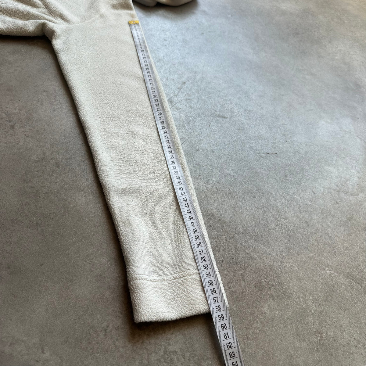 The North Face White Fleece Zip Hoodie XS