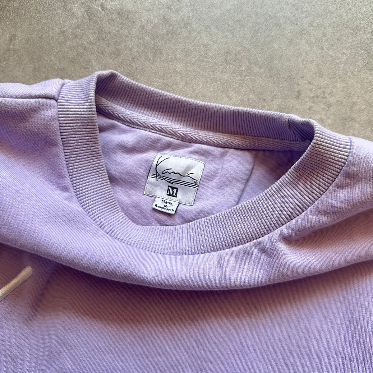 Karl Kani Pastel Colorblock Cropped Sweatshirt XS