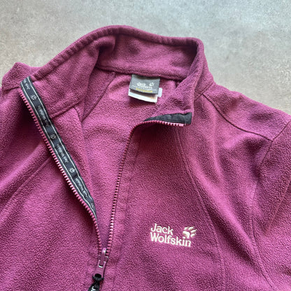 Jack Wolfskin Pink Fleece Jacket M