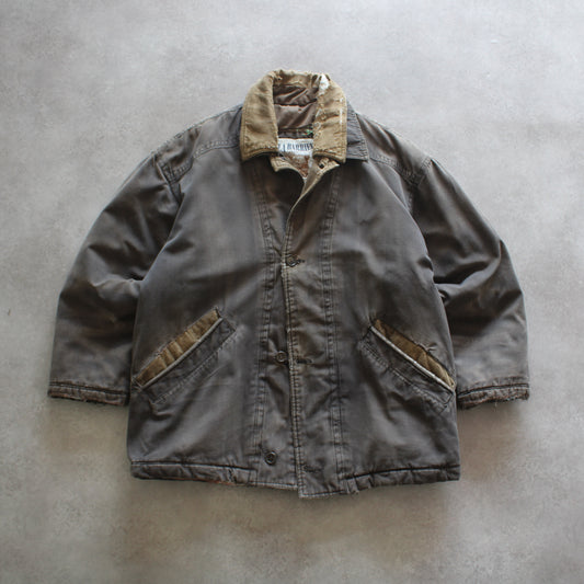 Sea Barrier 70's Vintage Brown Jacket (Man-L) [DISTRESSED]