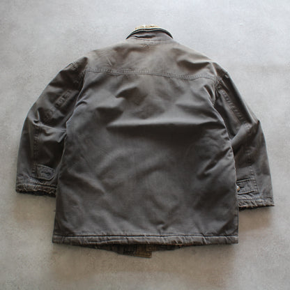 Sea Barrier 70's Vintage Brown Jacket (Man-L) [DISTRESSED]