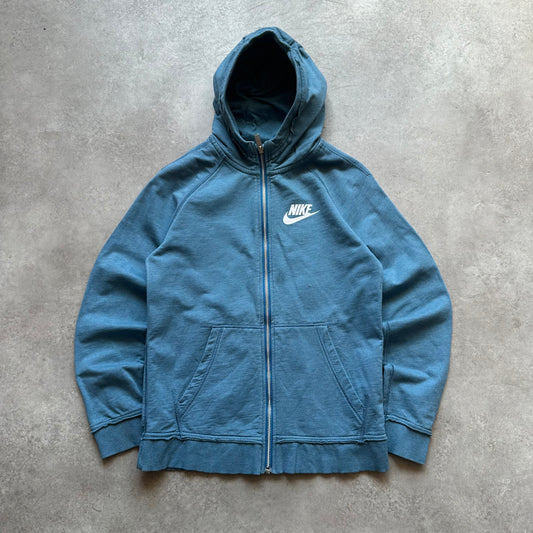 Nike Blue Zip Hoodie 147cm