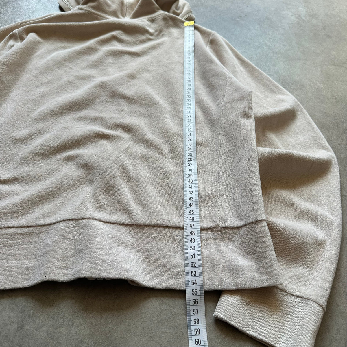 Paolo Feretti Beige Zip Hoodie L