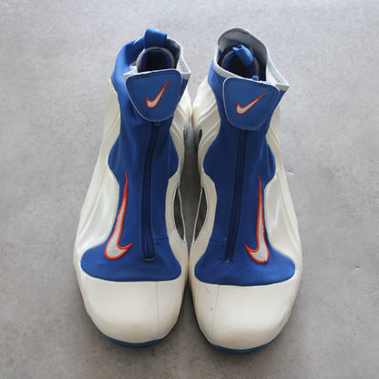 Nike Air Flightposite 2014 White Blue New York Knicks Home Mens (Size-EUR 48,5)