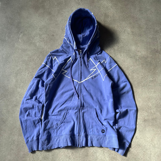 Billabong Blue Zip Hoodie M