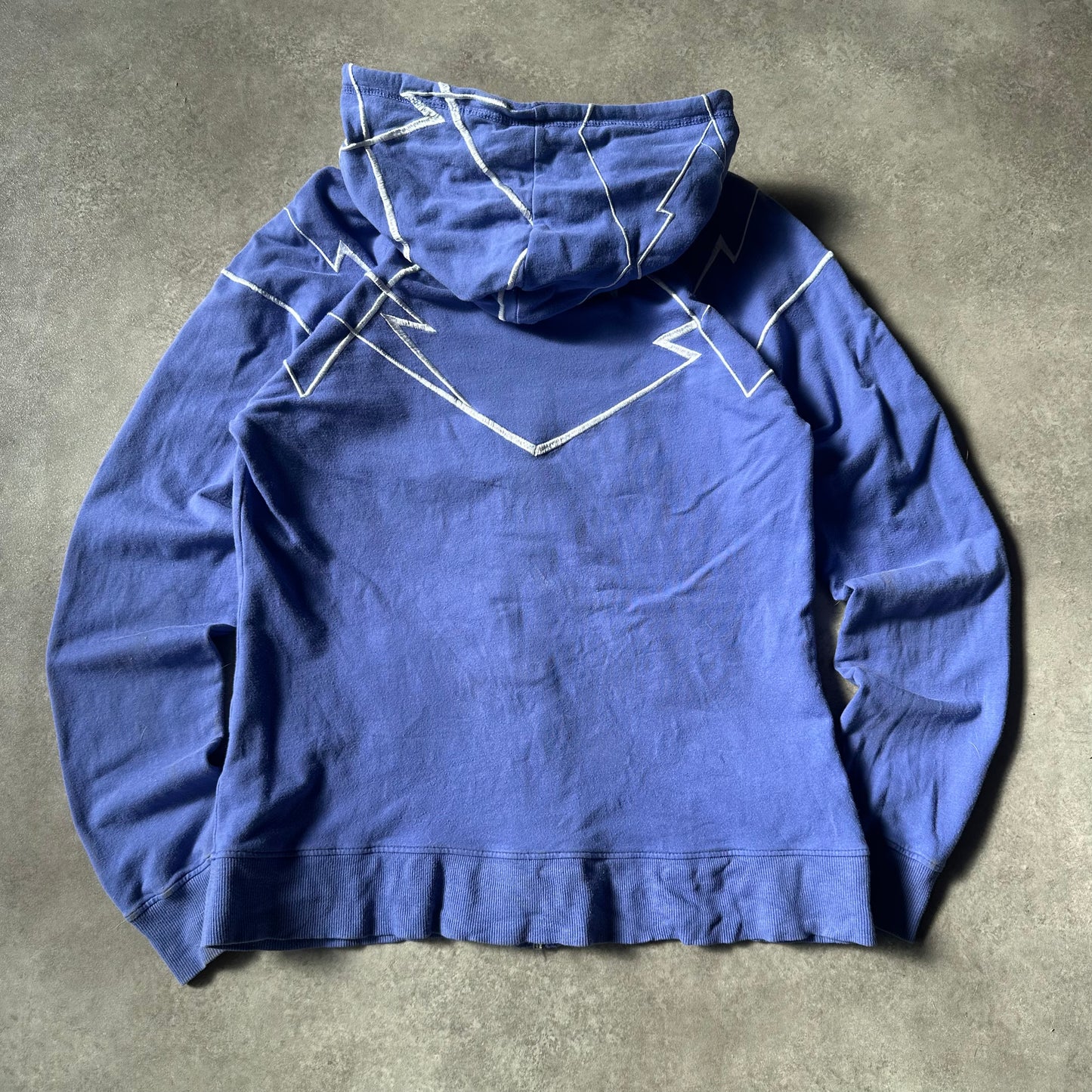 Billabong Blue Zip Hoodie M