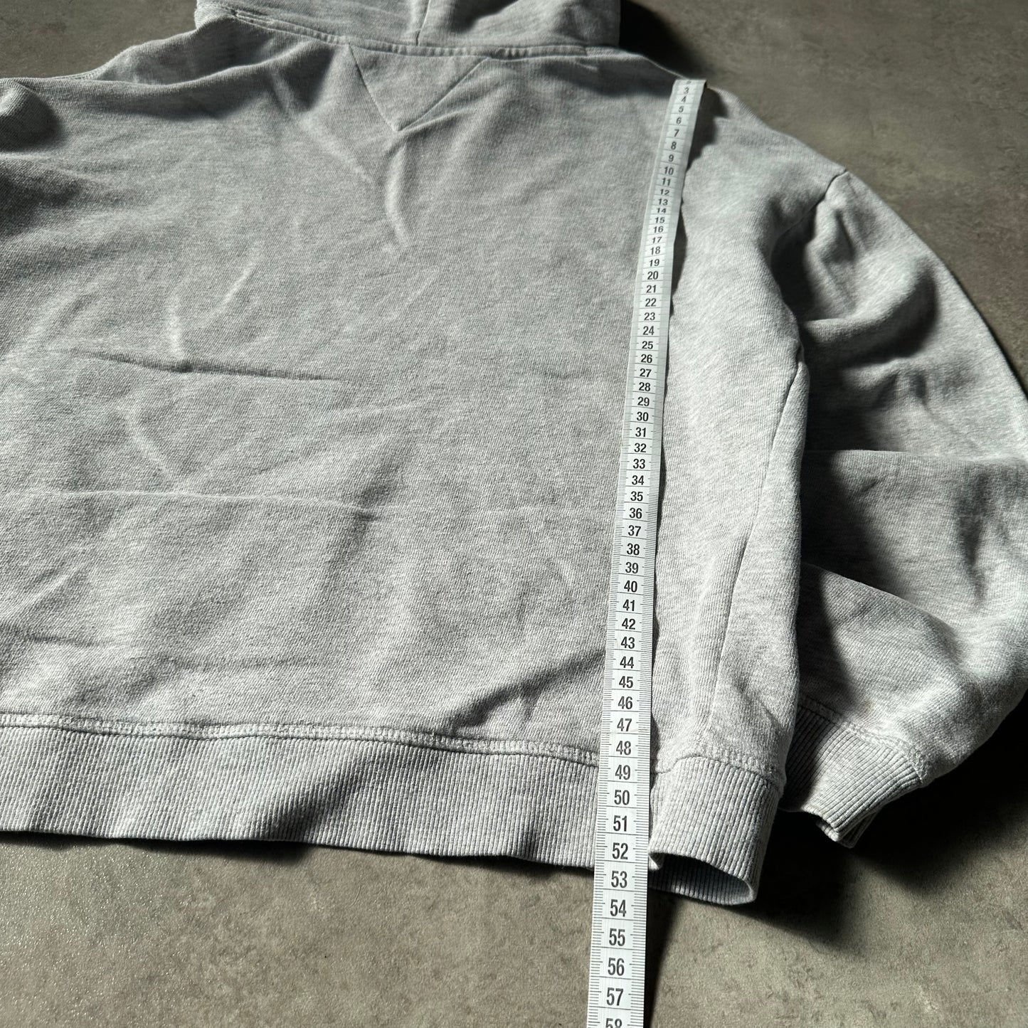 Tommy Hilfiger Grey Spellout Hoodie 176cm