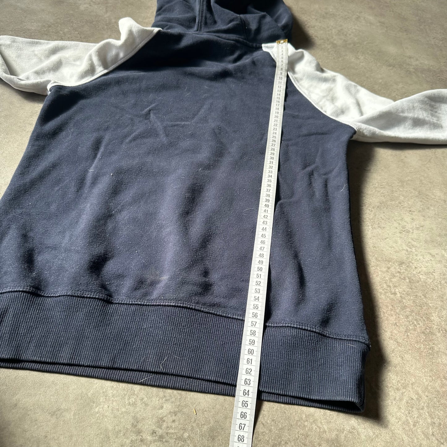 Adidas Navy Trefoil Hoodie L