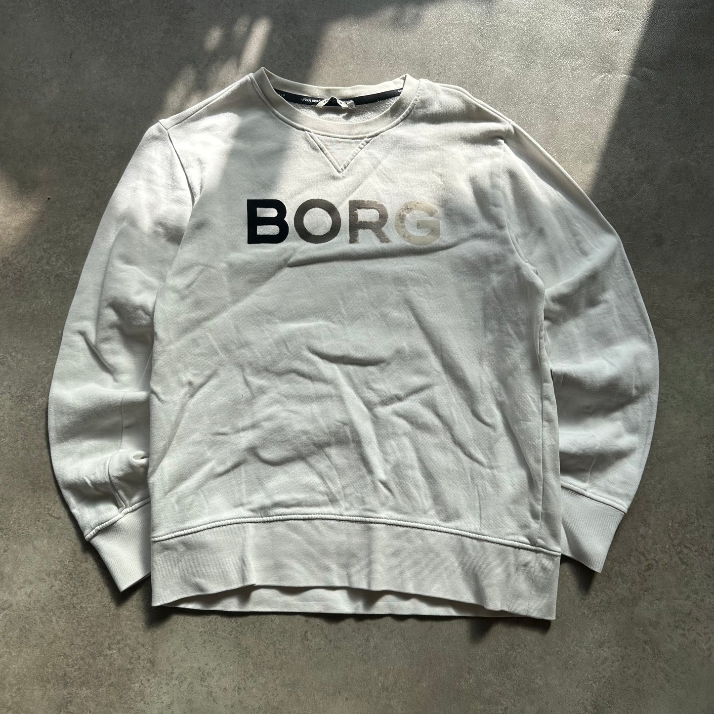 Björn Borg White Crewneck Sweatshirt S