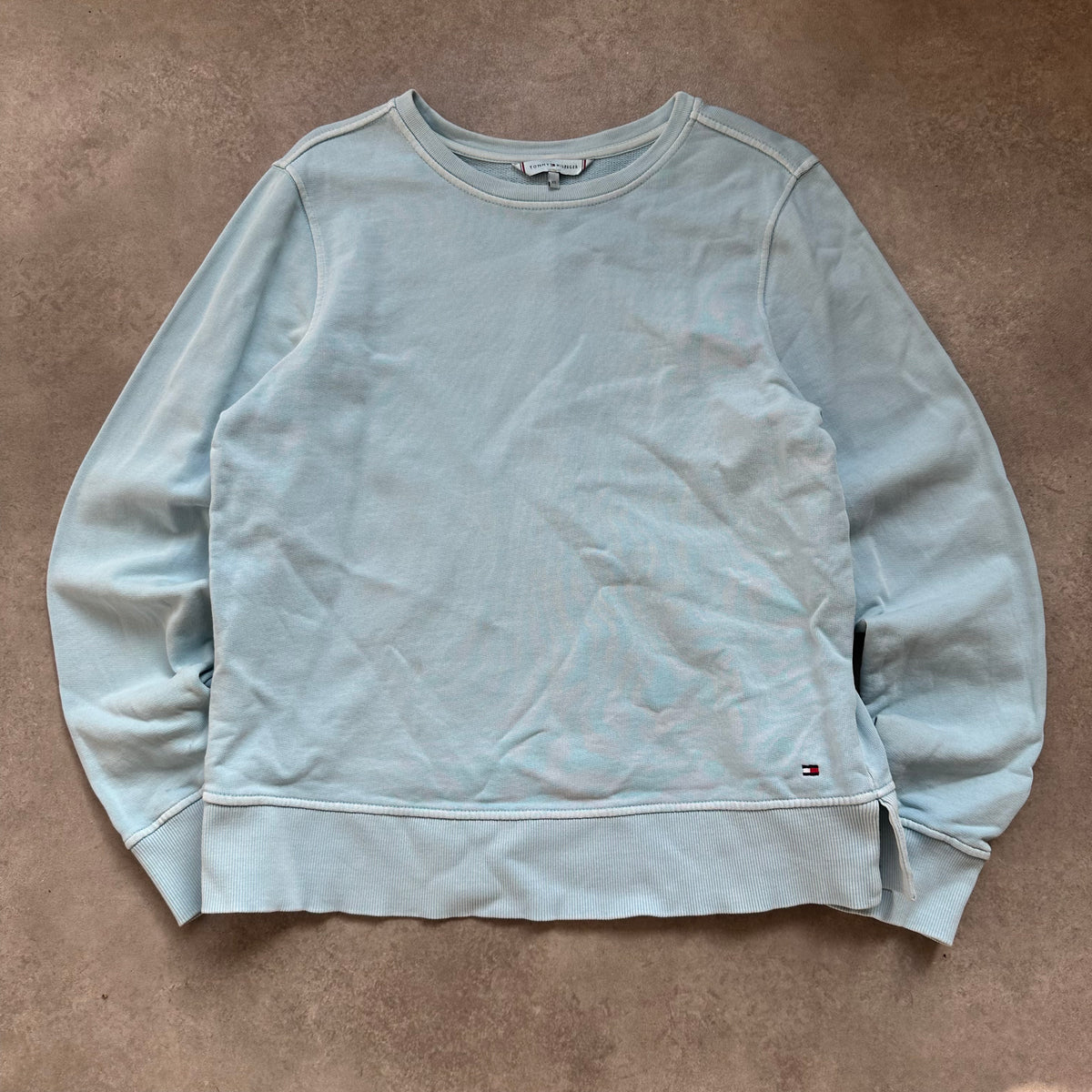 Tommy Hilfiger Light Blue Crewneck Sweatshirt XS