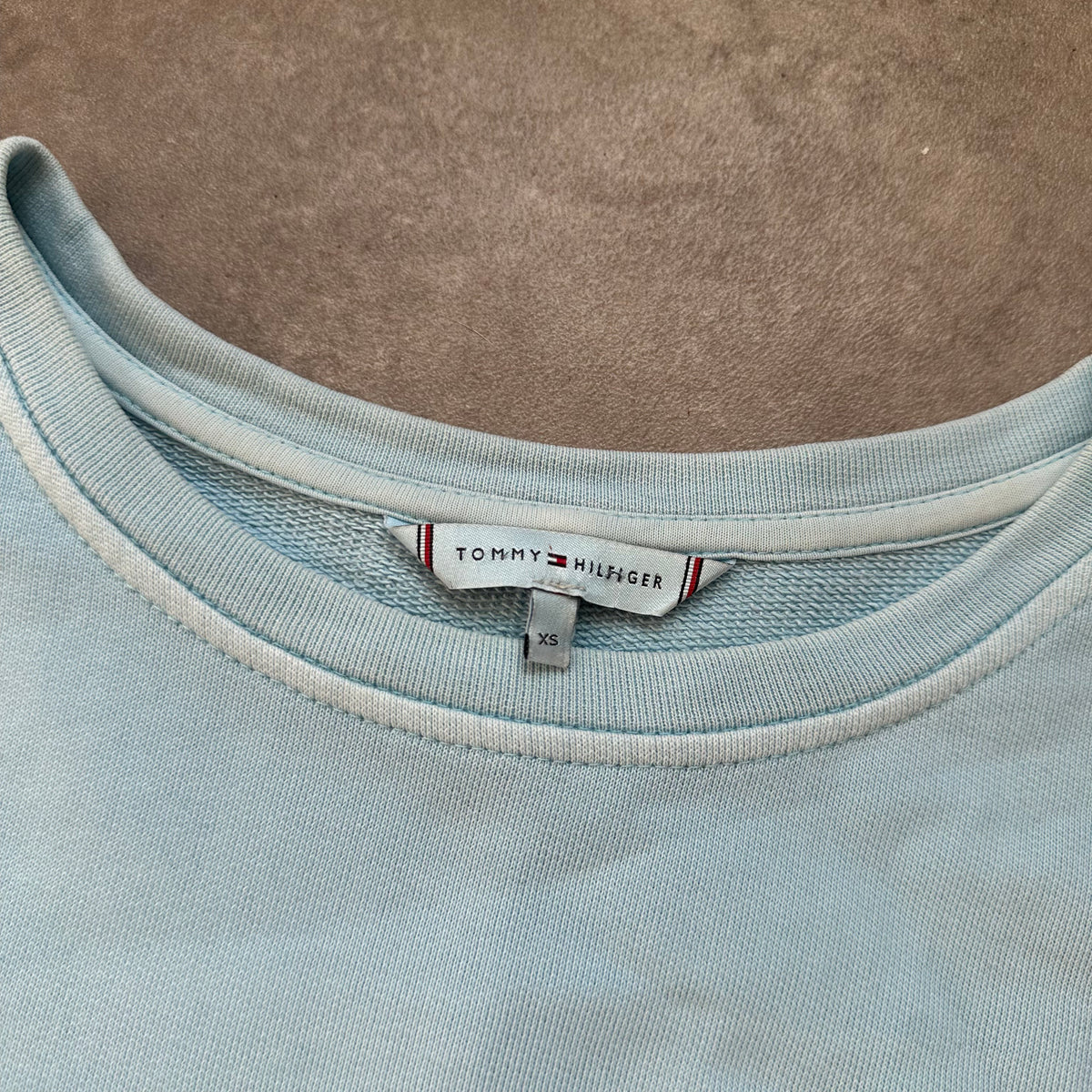 Tommy Hilfiger Light Blue Crewneck Sweatshirt XS