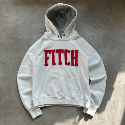 Abercrombie & Fitch White Hoodie S